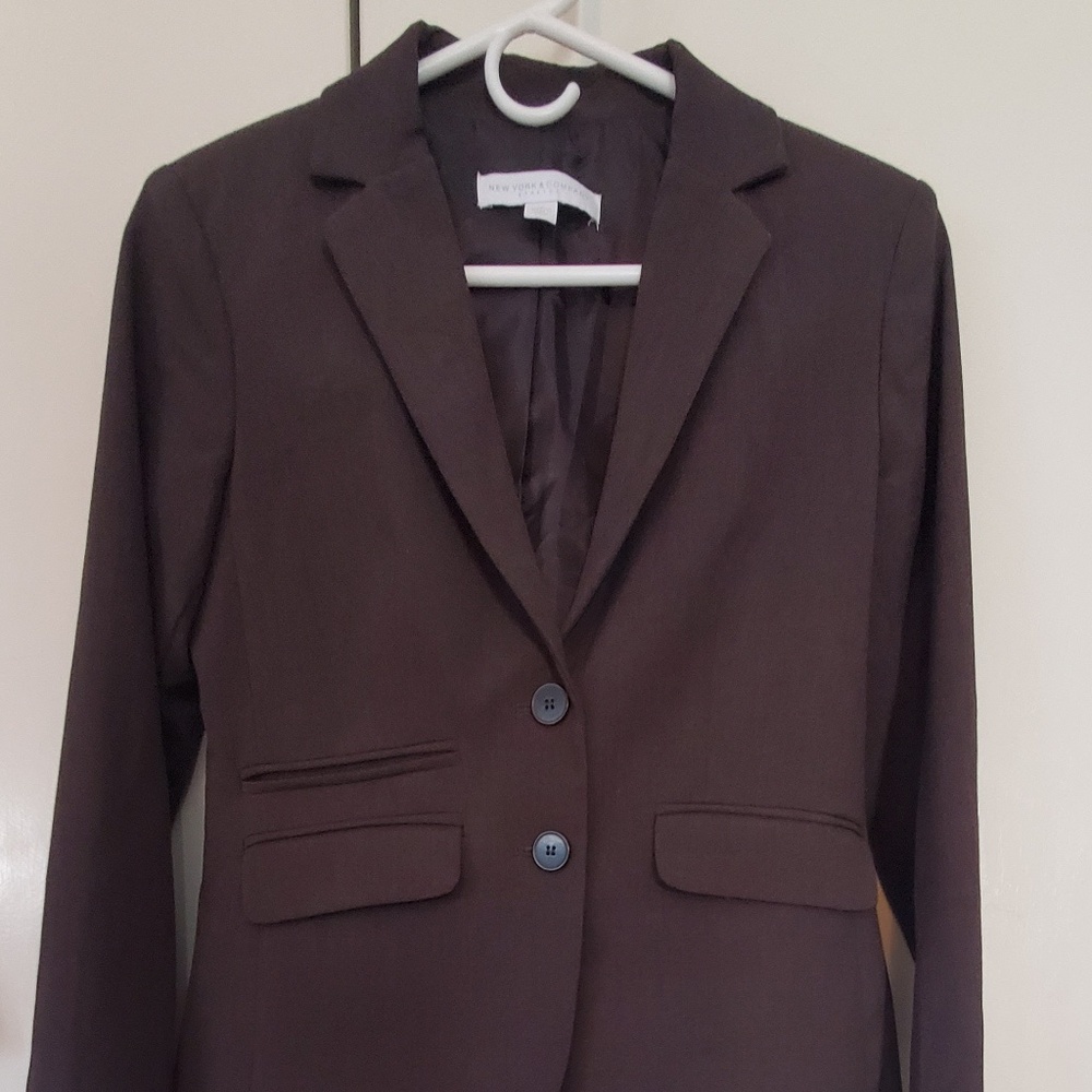 New York & Company, Brown Blazer, Size 0